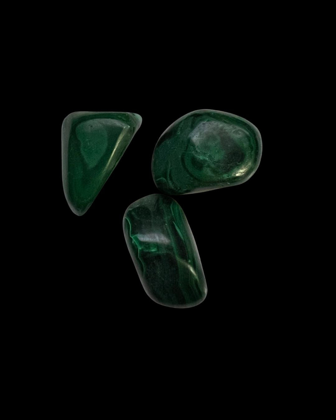 Malachite gemstone