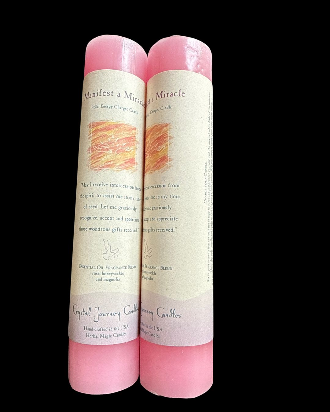 Manifest A Miracle - Reiki Charged Energy Candles