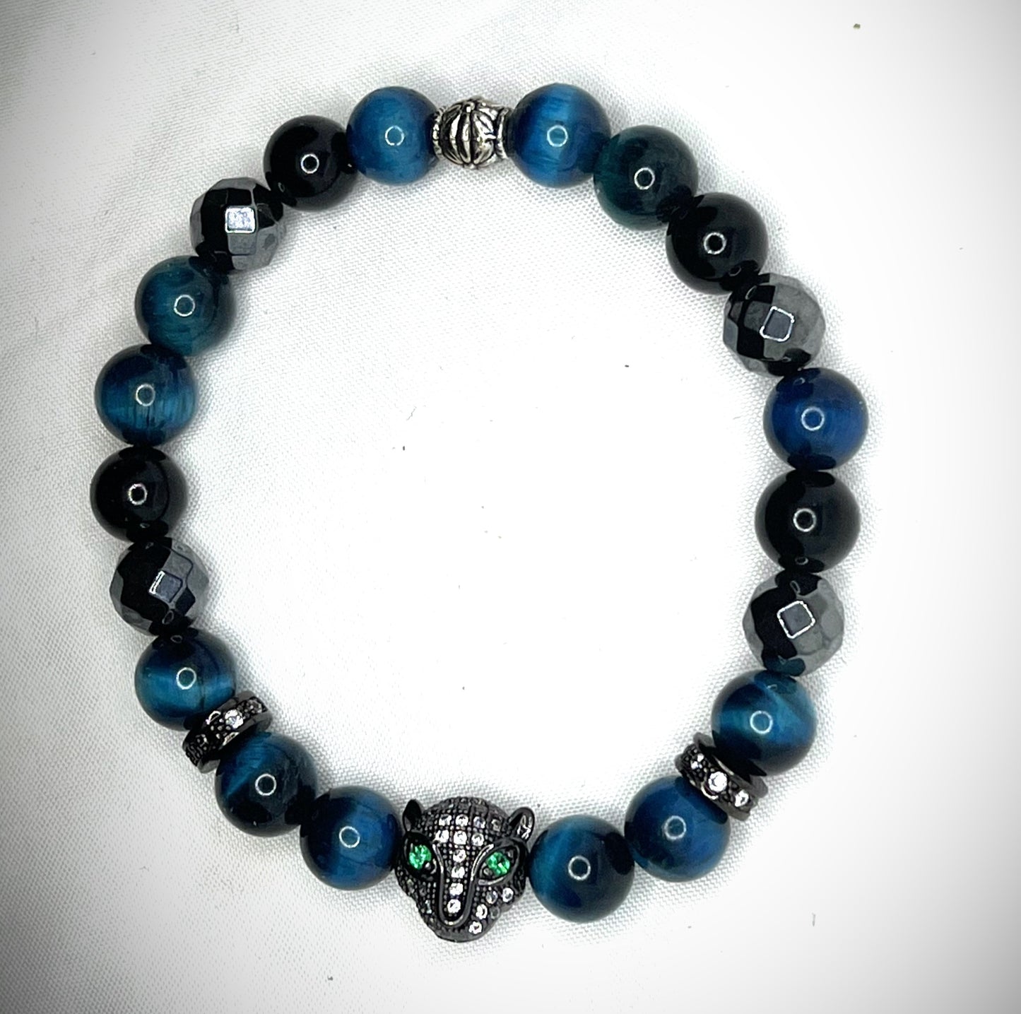 Panther face 7" Protection Bracelet image 4