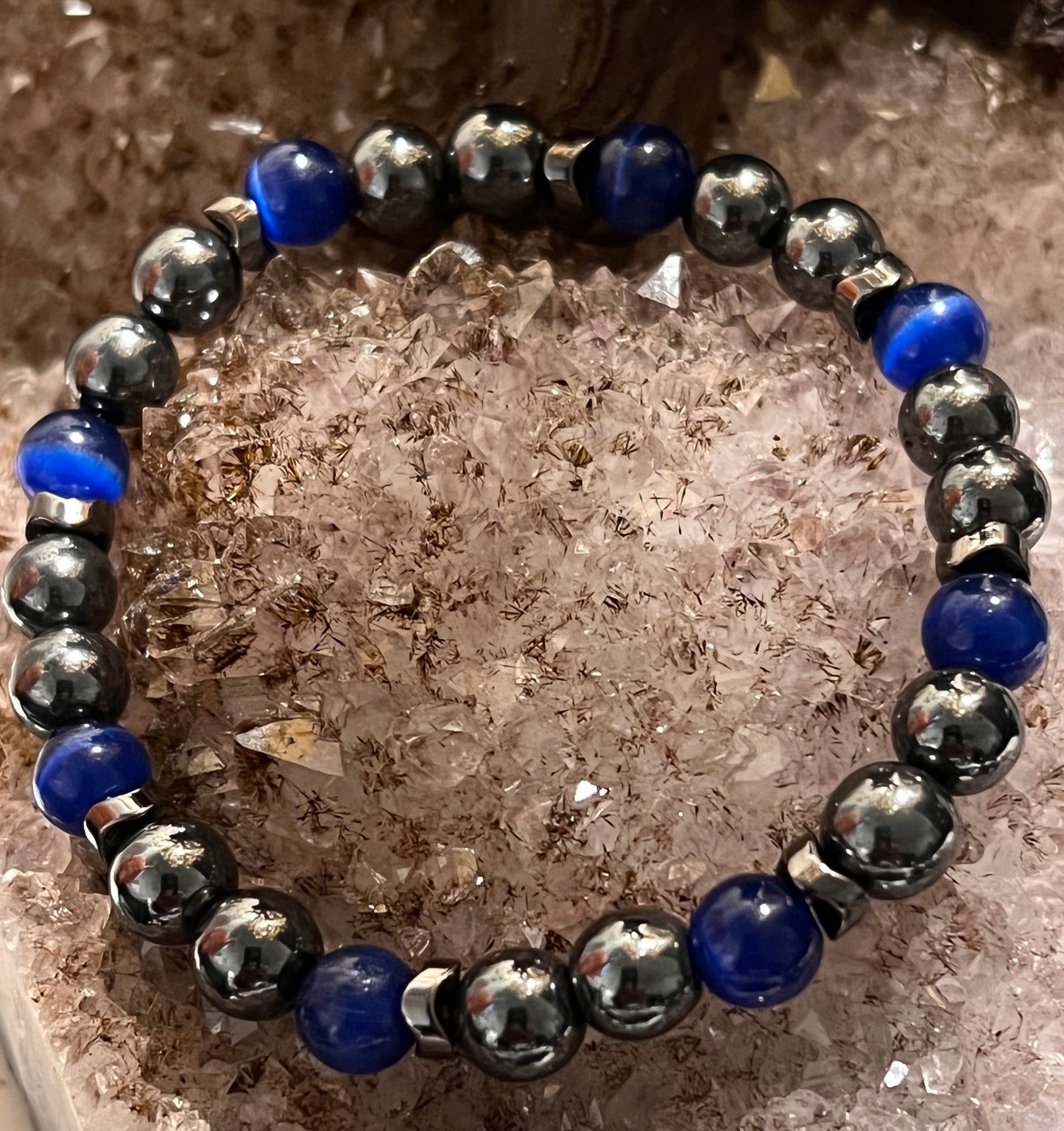 Mens protection bracelet 8 inch image 1