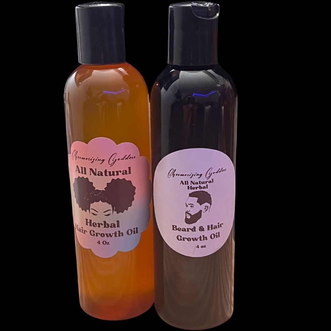 All Natural Herbal Infused Hair Growth Oil