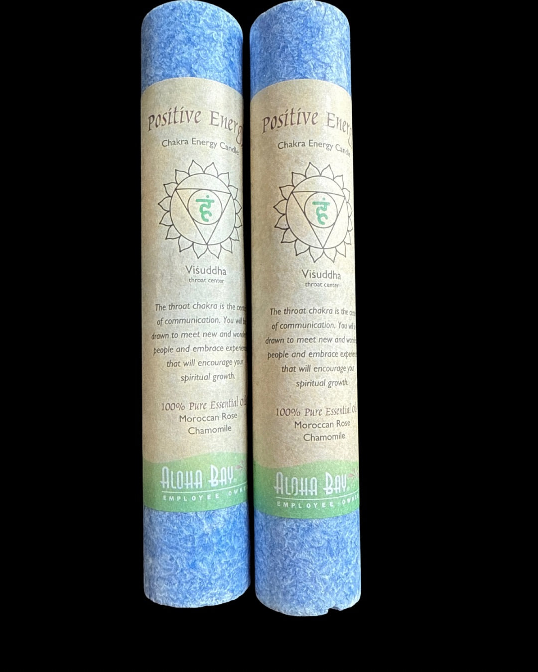 Positive Energy (Vissudha) - Chakra Energy Candle