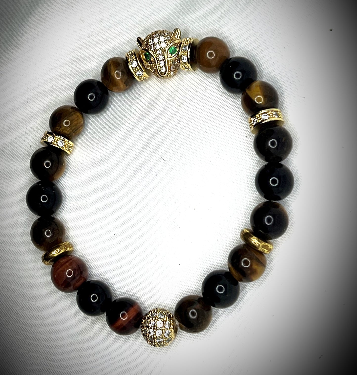 Panther face 7" Protection Bracelet image 3