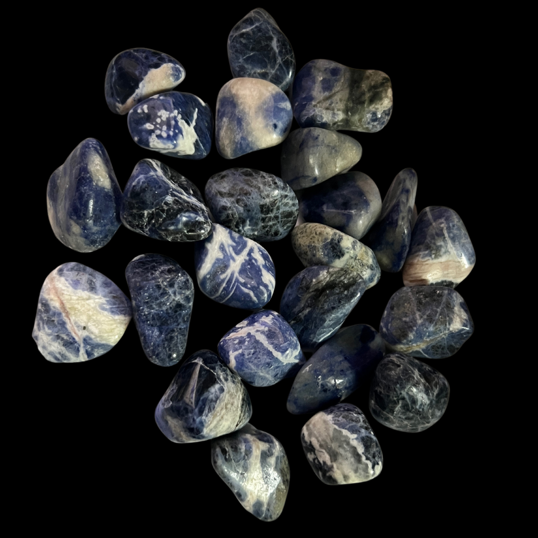 Blue Sodalite Tumbled Stone image 1