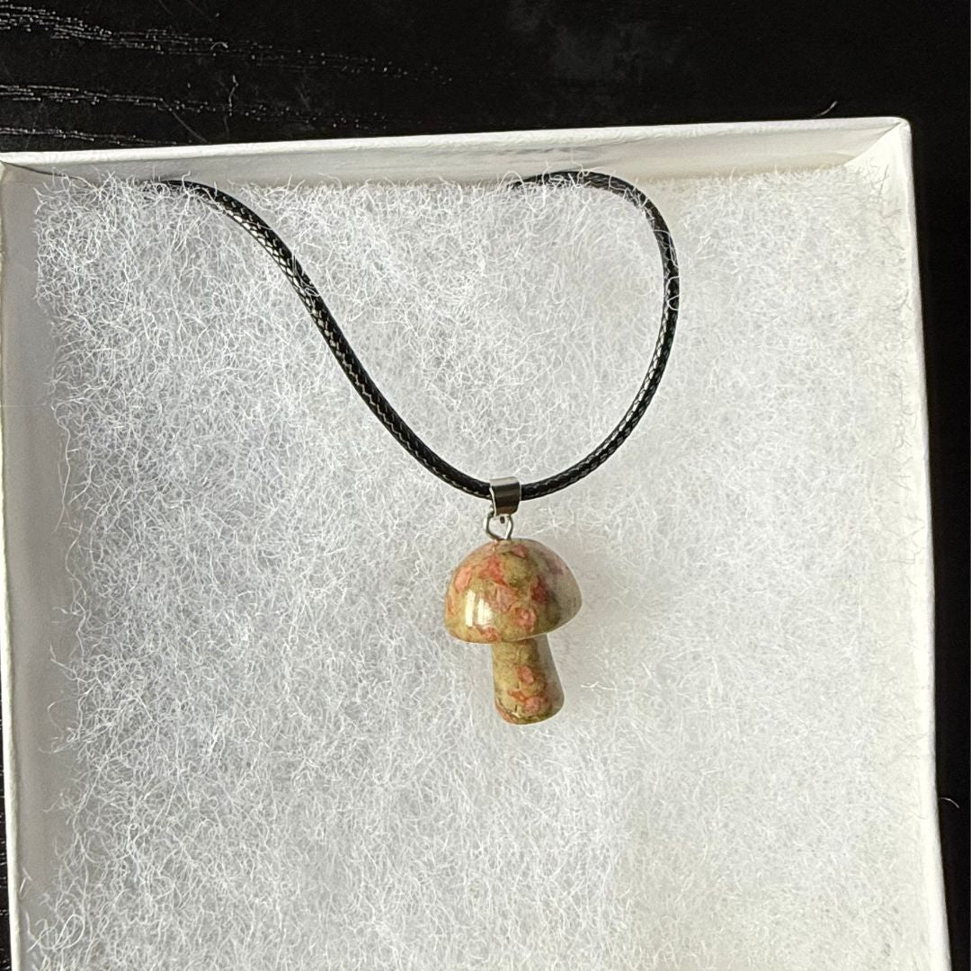 Mushroom necklaces