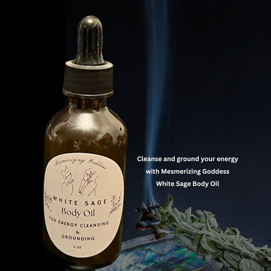 White Sage Energy Cleansing Body Oil