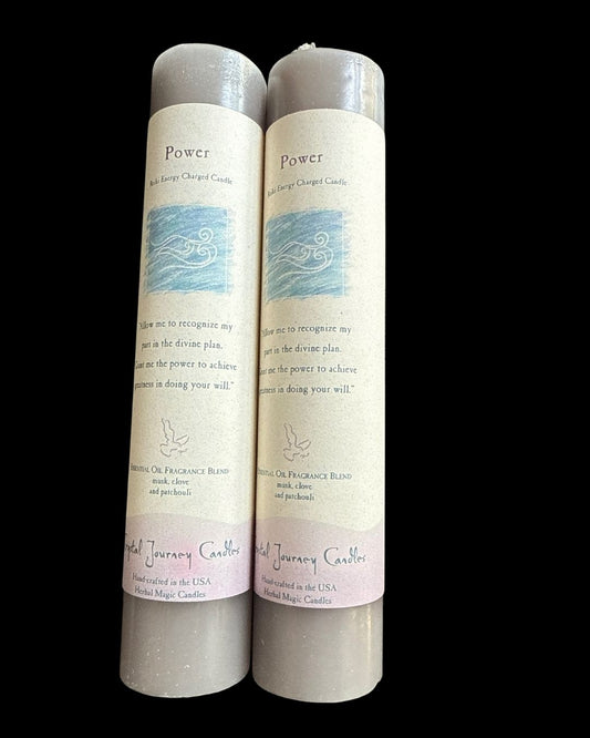 Power - Reiki Charged Energy Candles