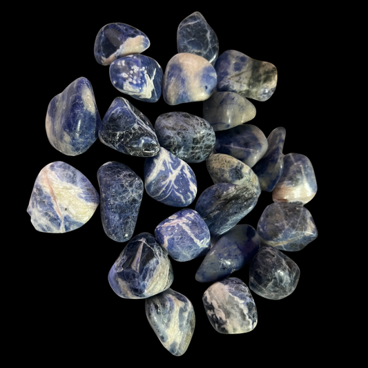 Blue Sodalite Tumbled Stone image 0