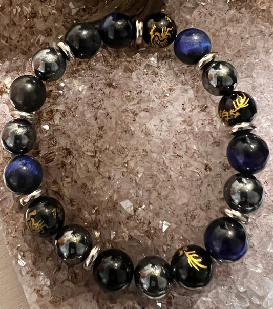 Men’s triple protection bracelet 8" image 1