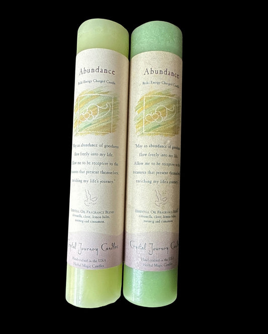 Abundance - Reiki Charged Energy Candles