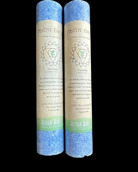 Positive Energy  (Vissudha) - Chakra Energy Candle