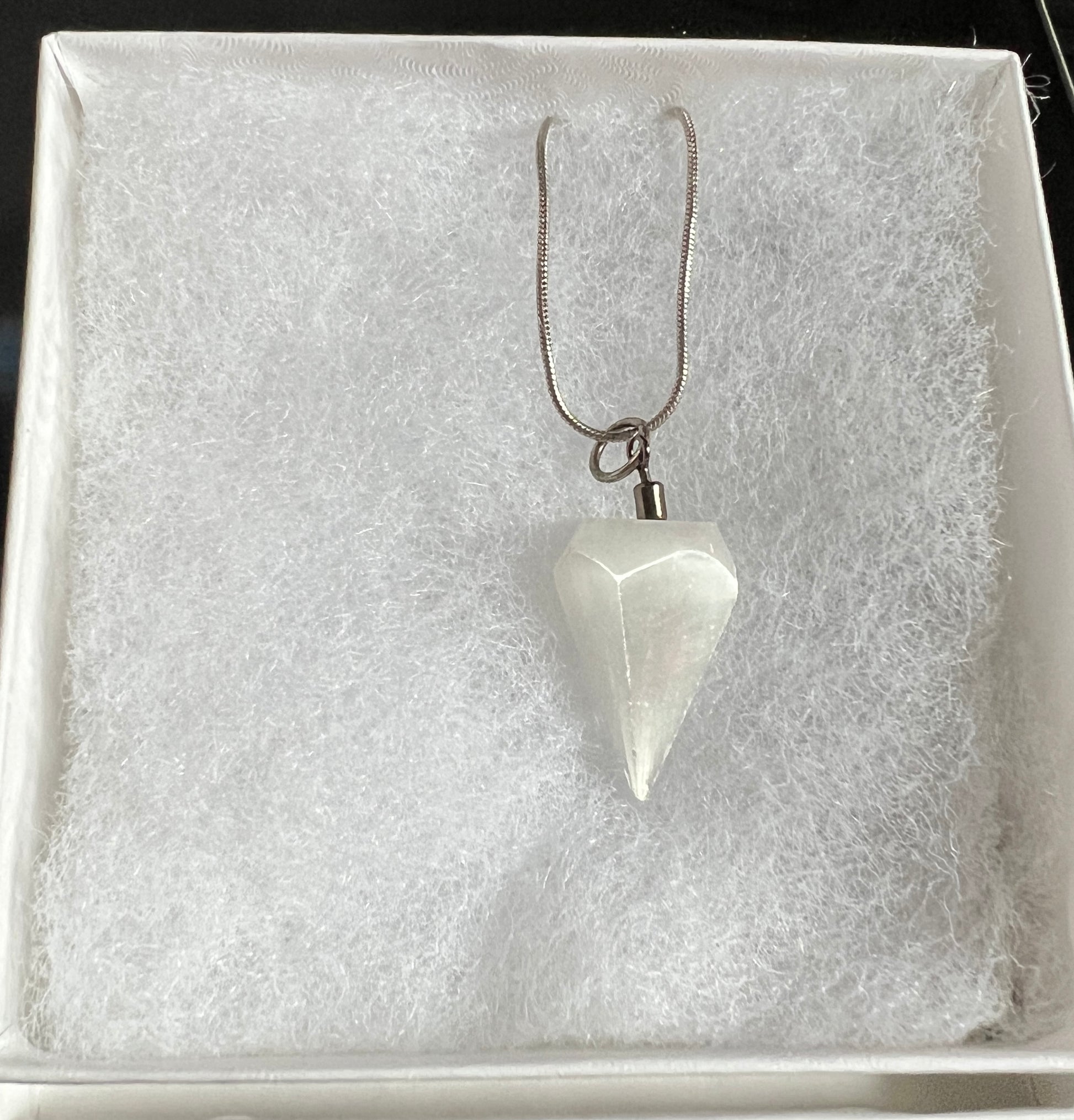 Genuine Selenite Necklace image 0